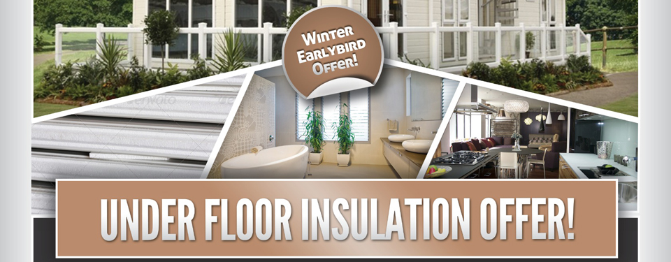 Underfloor insulation offer